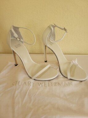 Stuart Weitzman Beige Nudist Sandals US 8